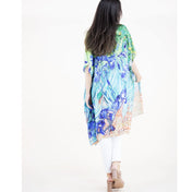 Irises Van Gogh Kaftan Summer Caftan Resort Dress Beach Coverup Relax Fit Dress Artful print Kaftan Stylish Fashion Dress Lightweight Caftan