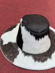 Authentic Cowhide Cowboy Hat - Unique Patterns, Premium Craftsmanship, Classic Western Style