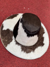 Authentic Cowhide Cowboy Hat - Unique Patterns, Premium Craftsmanship, Classic Western Style